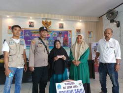Polsek Awangpone Kawal Penyaluran BLT Dana Desa Triwulan III Tahun 2025 di Desa Jaling