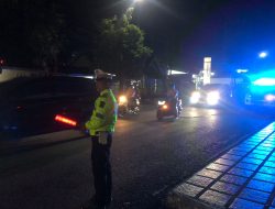 Satlantas Polres Bone Intensifkan Blue Light Patrol