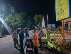 ‎Antisipasi Ganguan Kamtibmas, Personel Polsek Palakka Laksanakan Patroli Biru