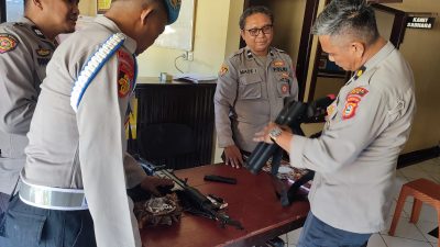 Bag Log Polres Bone Lakukan Supervisi di Polsek Cenrana