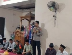 Kapolsek Palakka Hadiri Peringatan Maulid Nabi Muhammad SAW dan Sampaikan Himbauan Kamtibmas