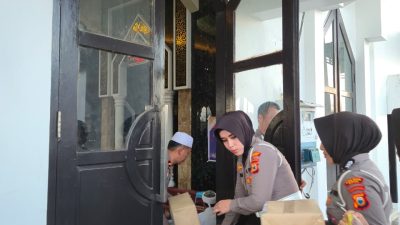 Peringati HUT Lalu Lintas ke-70, Satlantas Polres Bone Gelar Baksos di Ponpes Tahfdzul Qur’an Wipa Lona