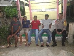 Pastikan Kamtibmas Kondusif, Bhabinkamtibmas Laksanakan Patroli di Wilayah Binaan 