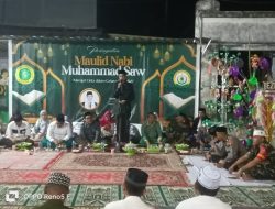 Kapolsek Awangpone Hadiri Peringatan Maulid Nabi Muhammad SAW 1447 H di Ponpes Modern Al Maarif Bilae