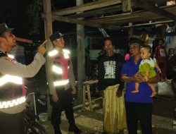 Patroli Malam Polsek Barebbo Antisipasi Kriminalitas di Malam Hari