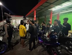 Ciptakan Bone yang Aman di Malam Hari, Tim Patroli Presisi Samapta Polres Bone Tingkatkan Patroli Blue Light