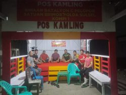 Bhabinkamtibmas Ajak Warga Amanda II Satukan Langkah Jaga Kamtibmas