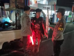 Personel Polsek Libureng Gelar Patroli Malam, Minimalisir Gangguan Kamtibmas