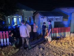 ‎Cegah Gangguan Kamtibmas di Malam Hari, Personel Polsek Palakka Laksanakan Patroli Biru