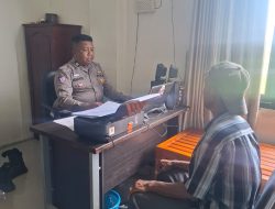 Unit Gakkum Satlantas Polres Bone Layani Masyarakat Dengan Humanis