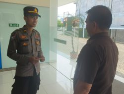 Kanit Binkamsa Sat Binmas Polres Bone Laksanakan Sambang Sapa dan Pengecekan KTA Satpam di Bank Panin Cabang Bone