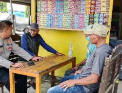 Berdialog dengan Warga, Wakapolsek Ajangale Sampaikan Himbauan Ini
