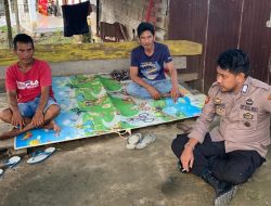 ‎Bhabinkamtibmas Polsek Libureng Sambangi Warga Jalin Silaturahmi dan Sampaikan Pesan Kamtibmas