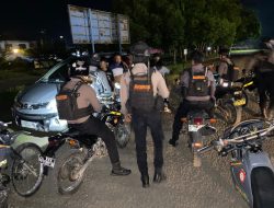 Wujudkan Kota Watampone Aman Kondusif, Tim Patroli Presisi Sat Samapta Tingkatkan Patroli Blue Ligth