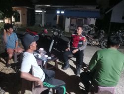 Jaga Situasi Kamtibmas, Personel Samapta Polsek Cenrana Lakukan Patroli di Wilayah Binaannya
