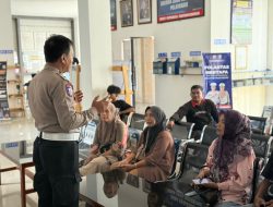 Polantas Menyapa, Satlantas Polres Bone Kembali Sasar Pemohon SIM, Tekankan Ini