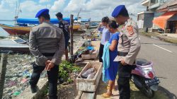 Satpolairud Polres Bone ingatkan Nelayan Tidak Melakukan Kegiatan Illegal Fishing