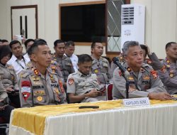 Kapolsek Lamuru Ikuti Zoom Meeting Divkum Polri Terkait Sosialisasi Implementasi UU No.1 Tahun 2023 tentang KUHP