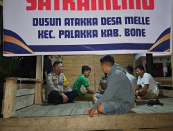 Bhabinkamtibmas Bripka Sultan Hadir di Pos Kamling, Beri Semangat Warga Wujudkan Kamtibmas yang Kondusif