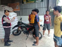 Patroli Rutin Polsek Tellu Siattinge, Bangun Komunikasi Demi Menjaga Kamtibmas