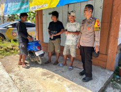 Brigpol Rudianto Bangun Kedekatan Melalui Sambang di Desa Binaannya