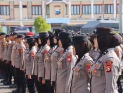 Polres Bone Gelar Apel Siaga Harkamtibmas Dalam Rangka Satu Tahun Pemerintahan Prabowo–Gibran
