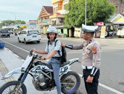 Pengendara Motor Dibawah Umur Diberi Teguran Polantas Bone