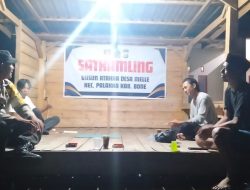 ‎Bhabinkamtibmas Bripka Sultan Lakukan Pembinaan Satkamling, Wujudkan Rasa Aman di Tengah Warga