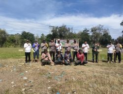 Mendukung Swasembada Pangan, Kapolsek Ponre Hadiri Kegiatan Penanaman Jagung di Desa Pattimpa Kecamatan Ponre