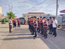 Pimpin Personel Sat Samapta Apel Satker, Kasat Samapta Ingatkan Anggota Untuk disiplin