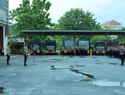 Kapolda Sulsel Pimpin Apel Bersama Personel Ditsamapta Polda Sulsel
