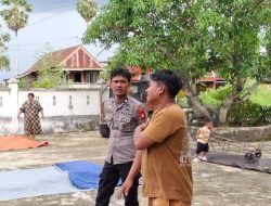 Sebagai Bagian dari Tugas Rutin, Bhabinkamtibmas Mendatangi Warga Menjalin Silaturahmi