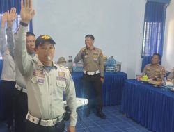 Satlantas Polres Bone Gelar Sosialiasi Dan Penyuluhan Gatur Lalin Kepada Dishub Bone