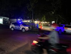 Satlantas Polres Bone Gelar Blue Light Patrol, Ciptakan Suasana Malam yang Tertib dan Kondusif 