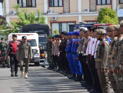 Dipimpin Bupati Bone, Polres Bone Gelar Apel Kesiapan Dalam Rangka Tanggap Darurat Bencana