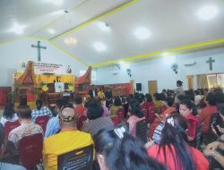 Kegiatan Ibadah Gereja Toraja Watampone Berjalan Lancar, Polisi Siaga Amankan Jalannya Acara