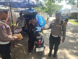 Hari Pertama Ops Zebra, Satlantas Polres Bone Tindak Belasan Pelanggar Lalulintas