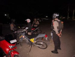 Jaga Keamanan Warga Bone, Tim Patroli Presisi Tingkatkan Patroli KRYD di Malam Hari
