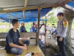 Tingkatkan Kamtibmas, Bhabinkamtibmas Bukaka Ajak Warga Berperan Aktif Jaga Keamanan Lingkungan