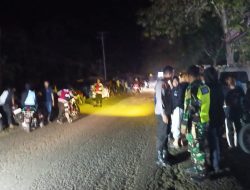 Kapolsek Lappariaja Pimpin Anggotanya Laksanakan Razia Knalpot Brong ‎