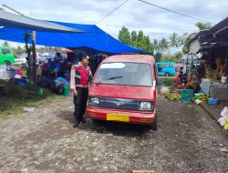 Polsek Lamuru Gelar Patroli Pagi di Pasar Lamuru untuk Tingkatkan Keamanan Warga