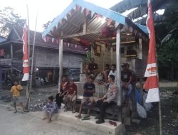 Upaya Harkamtibmas, Bhabinkamtibmas Laksanakan Pembinaan Satuan Keamanan Lingkungan