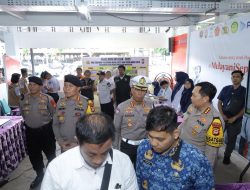 Kapolda Sulsel Bersama Tim Supervisi Mabes Polri Tinjau Pos Pengamanan Operasi Lilin 2025