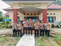 Polsek Ulaweng Terima Kunjungan Tim Logistik Polres Bone, Ini Tujuannya