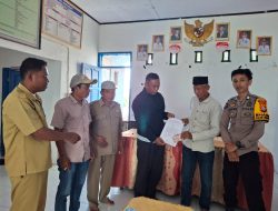 Bhabinkamtibmas Polsek Bontocani Brigpol A. Takwa Berhasil Mediasi Sengketa Lahan Warga di Desa Lamoncong