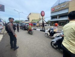 Pengaturan Pagi, Samapta Polres Bone Tingkatkan Keamanan dan Ketertiban di Jam Sibuk