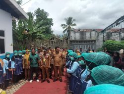 Kapolsek Patimpeng Hadiri Lounching Dapur SPPG Program Makan Bergizi Gratis