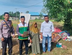 Baznas Kabupaten Bone Lakukan Survei Bantuan Rumah Roboh di Desa Barebbo