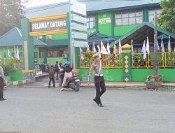 Commander Wish Pagi Satlantas Polres Bone Jaga Ketertiban Lalu Lintas