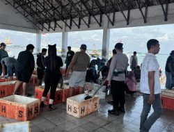 Satpolairud Polres Bone Pantau Aktivitas PPI Lonrae untuk Berikan Rasa Aman Kepada Masyarakat